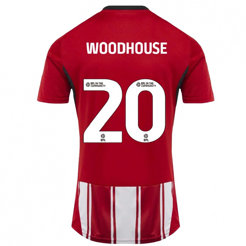 Danxen Damen Luca Woodhouse #20 Rot Weiß Schwarz Heimtrikot Trikot 2025/26 T-Shirt Österreich