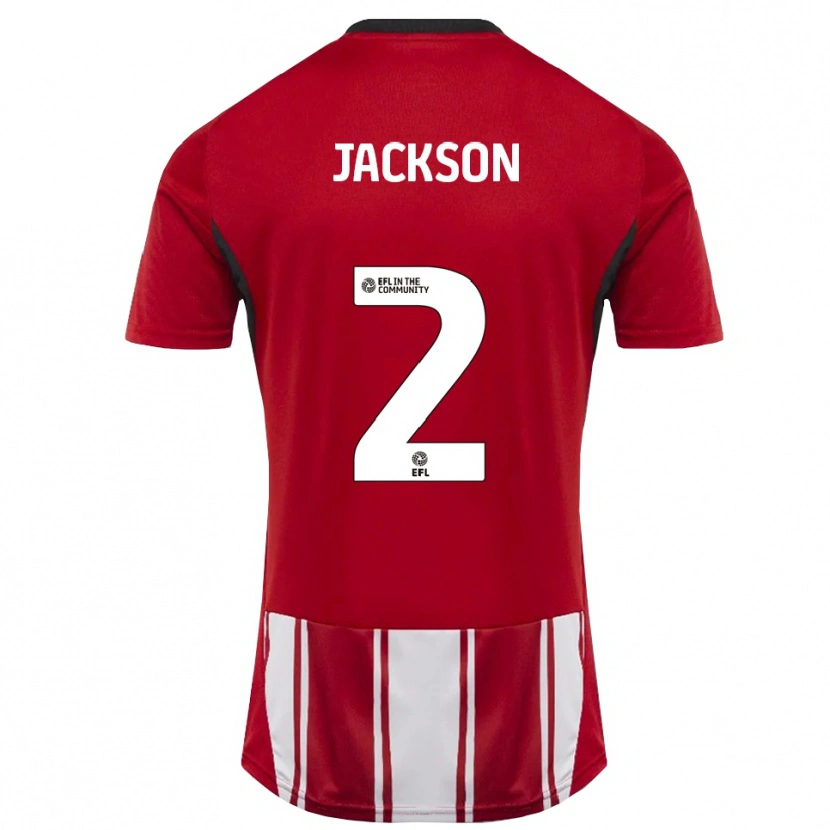 Danxen Damen Bow Jackson #2 Rot Weiß Schwarz Heimtrikot Trikot 2025/26 T-Shirt Österreich