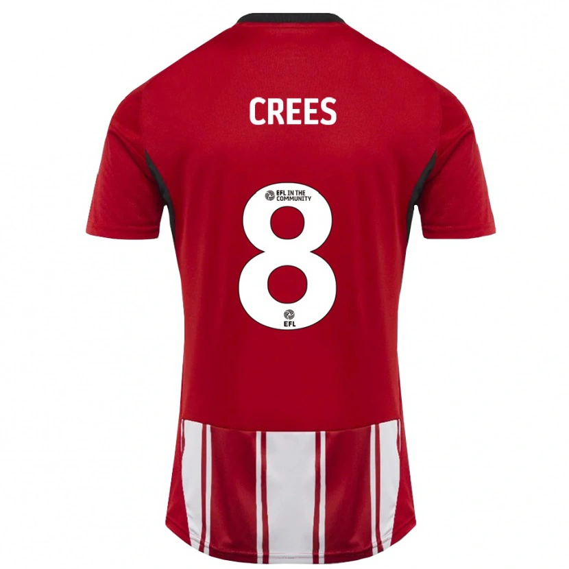 Danxen Damen Harry Crees #8 Rot Weiß Schwarz Heimtrikot Trikot 2025/26 T-Shirt Österreich