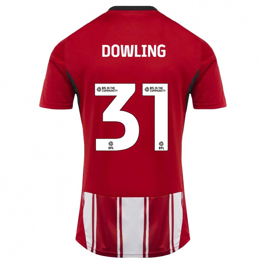 Danxen Damen Lily Dowling #31 Rot Weiß Schwarz Heimtrikot Trikot 2025/26 T-Shirt Österreich