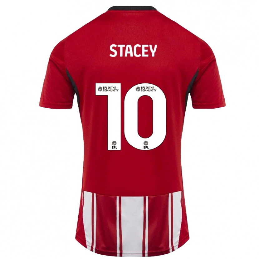 Danxen Damen Sarah Stacey #10 Rot Weiß Schwarz Heimtrikot Trikot 2025/26 T-Shirt Österreich