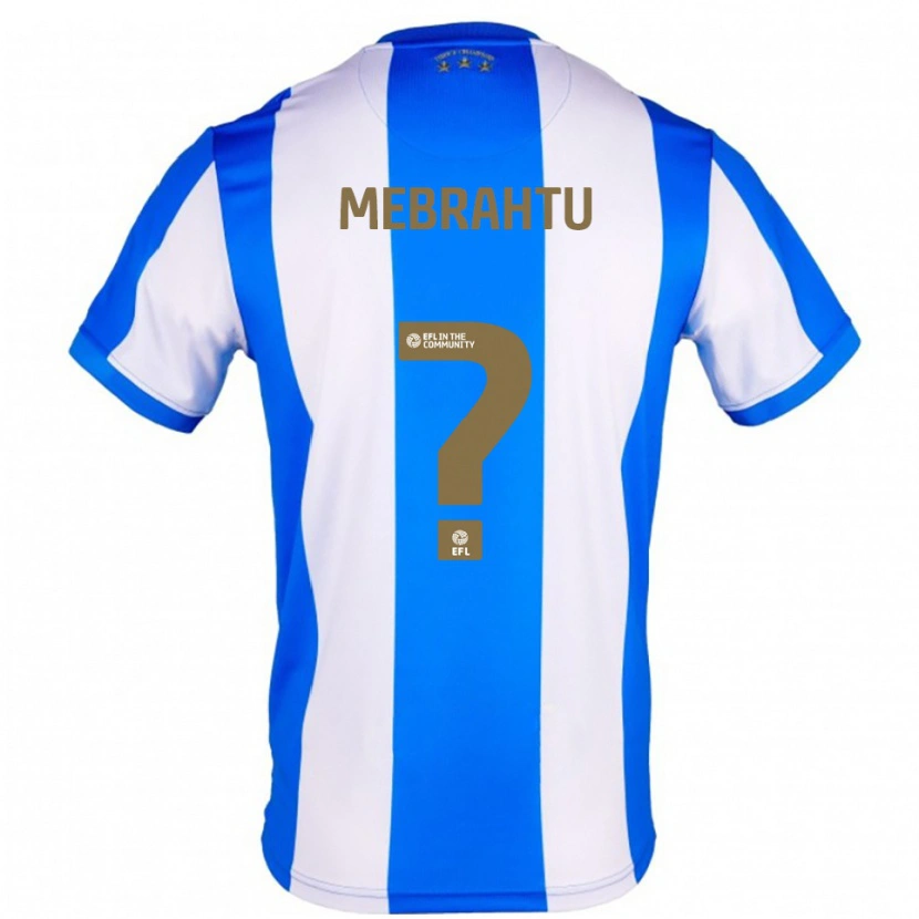 Danxen Damen Milkyas Mebrahtu #0 Blau Weiß Heimtrikot Trikot 2025/26 T-Shirt Österreich
