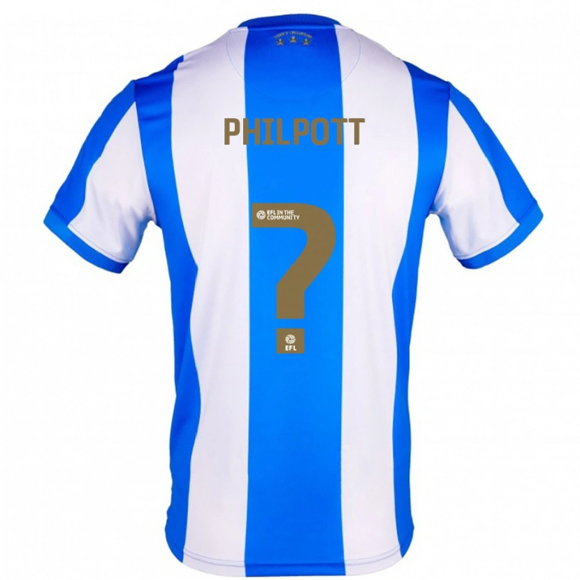 Danxen Damen Cian Philpott #0 Blau Weiß Heimtrikot Trikot 2025/26 T-Shirt Österreich