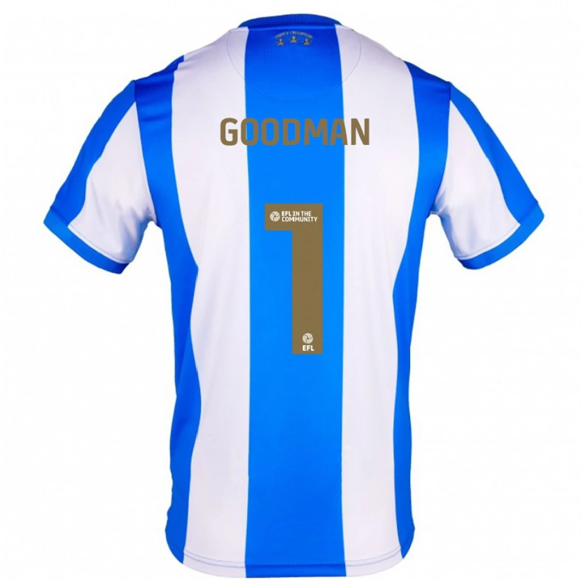 Danxen Damen Owen Goodman #1 Blau Weiß Heimtrikot Trikot 2025/26 T-Shirt Österreich