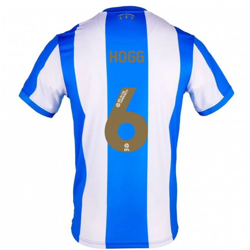Danxen Damen Jonathan Hogg #6 Blau Weiß Heimtrikot Trikot 2025/26 T-Shirt Österreich