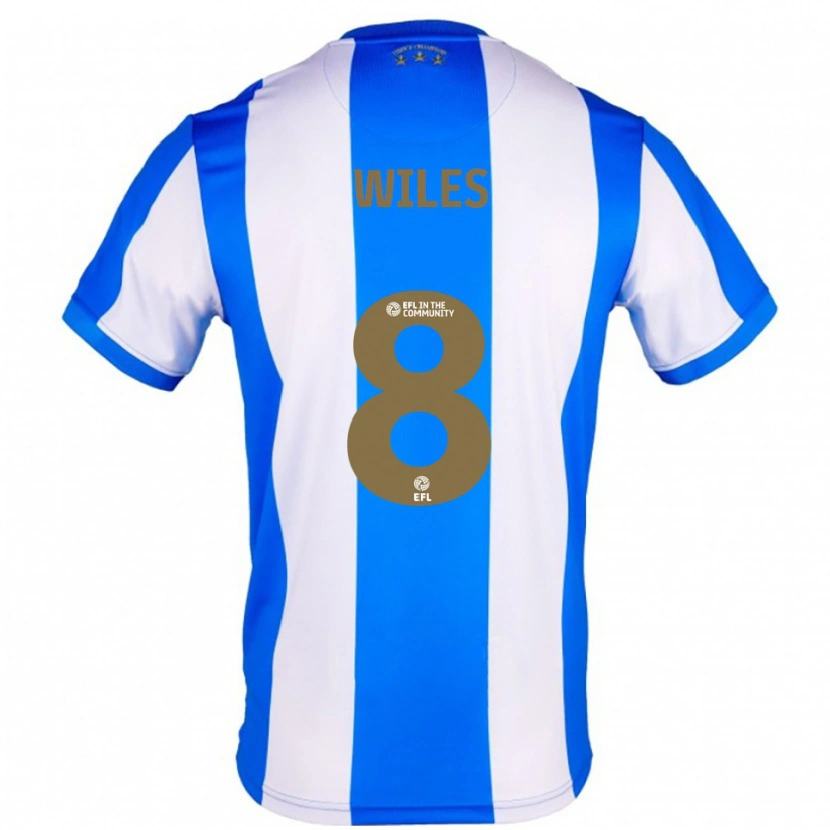 Danxen Damen Ben Wiles #8 Blau Weiß Heimtrikot Trikot 2025/26 T-Shirt Österreich