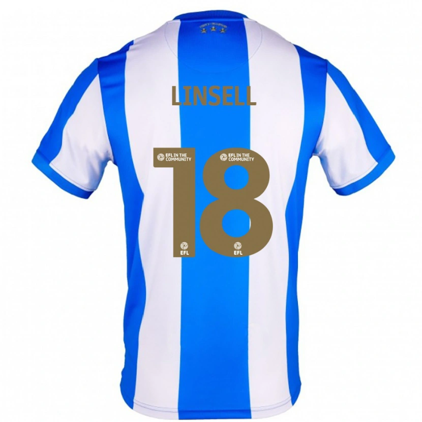 Danxen Damen Alice Linsell #18 Blau Weiß Heimtrikot Trikot 2025/26 T-Shirt Österreich