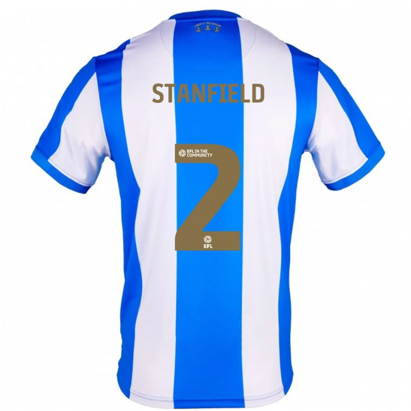 Danxen Damen Beth Stanfield #2 Blau Weiß Heimtrikot Trikot 2025/26 T-Shirt Österreich