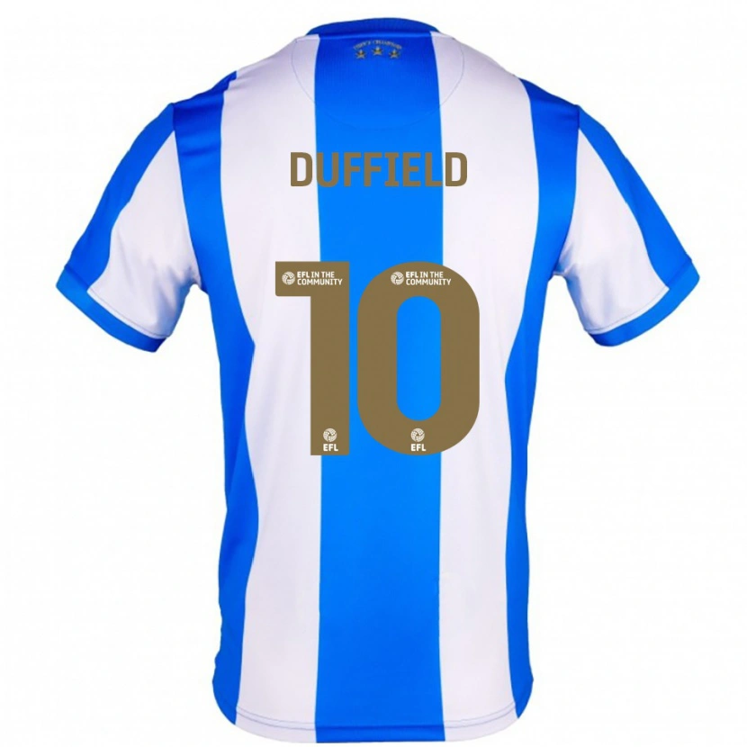 Danxen Damen Ella Duffield #10 Blau Weiß Heimtrikot Trikot 2025/26 T-Shirt Österreich