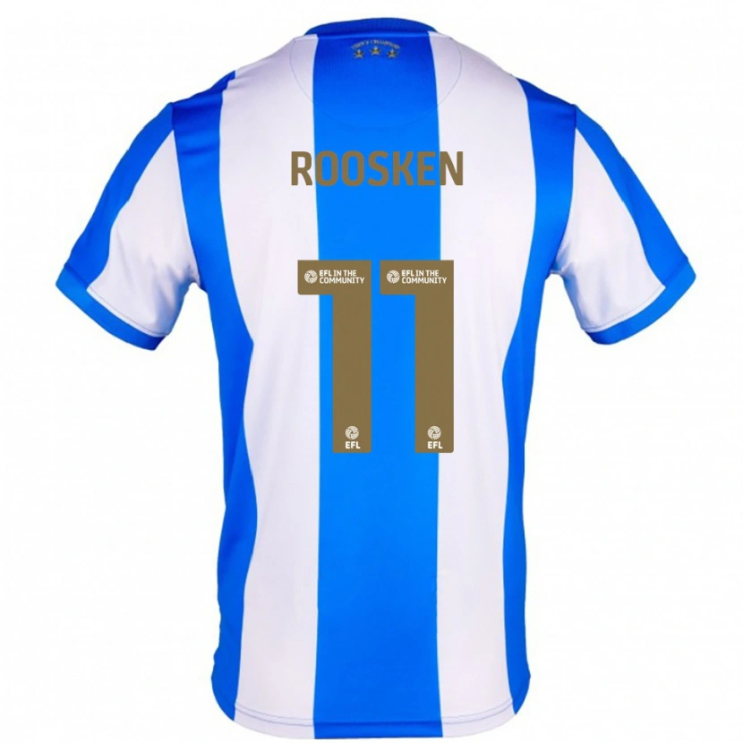Danxen Damen Ruben Roosken #11 Blau Weiß Heimtrikot Trikot 2025/26 T-Shirt Österreich