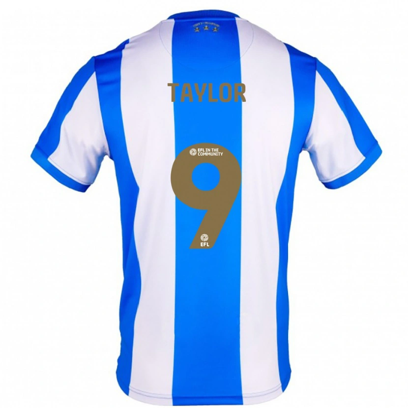 Danxen Damen Joe Taylor #9 Blau Weiß Heimtrikot Trikot 2025/26 T-Shirt Österreich