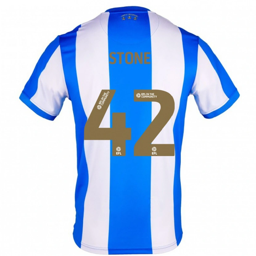 Danxen Damen Michael Stone #42 Blau Weiß Heimtrikot Trikot 2025/26 T-Shirt Österreich