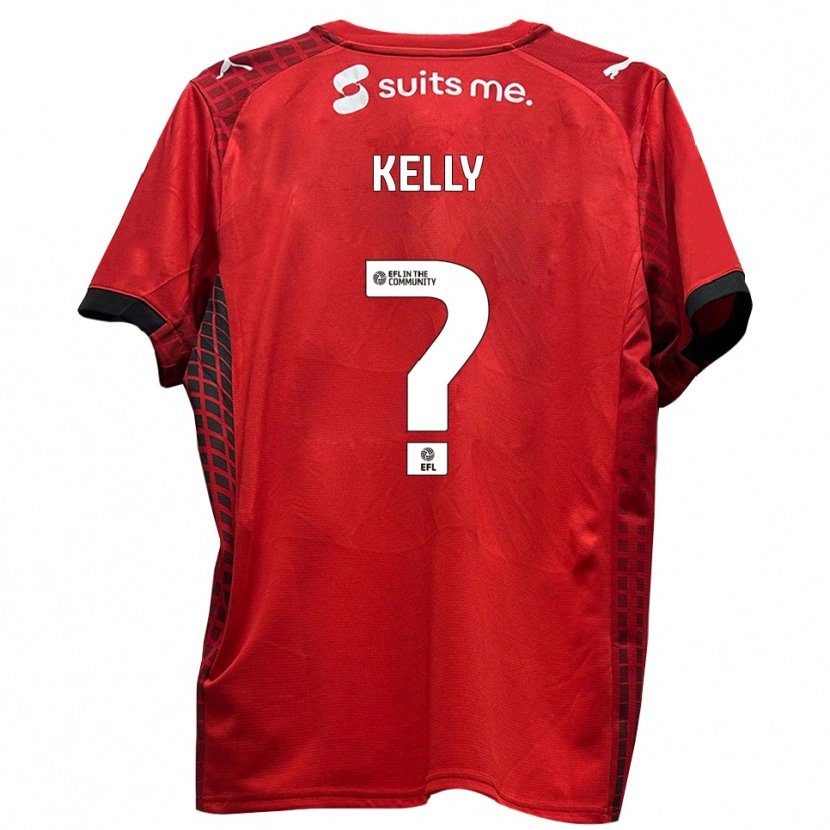 Danxen Damen Sophie Kelly #0 Rot Schwarz Heimtrikot Trikot 2025/26 T-Shirt Österreich