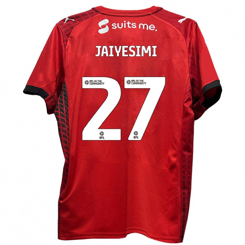 Danxen Damen Diallang Jaiyesimi #27 Rot Schwarz Heimtrikot Trikot 2025/26 T-Shirt Österreich