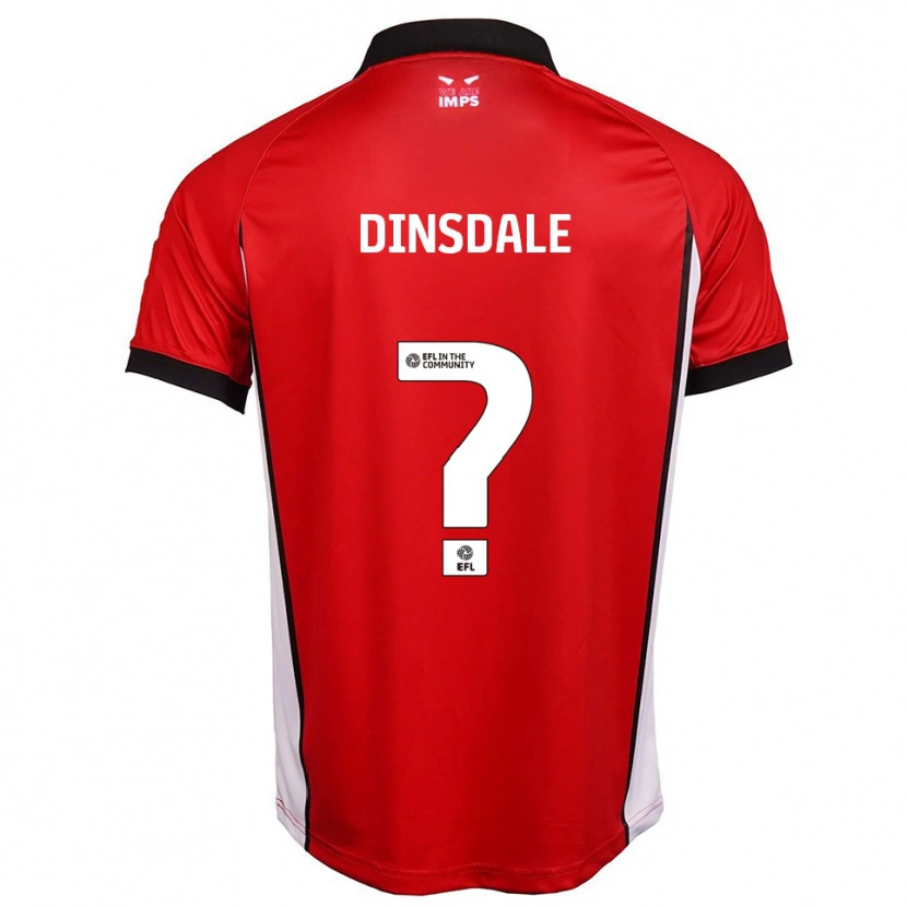 Danxen Damen Charlotte Dinsdale #0 Rot Weiß Heimtrikot Trikot 2025/26 T-Shirt Österreich
