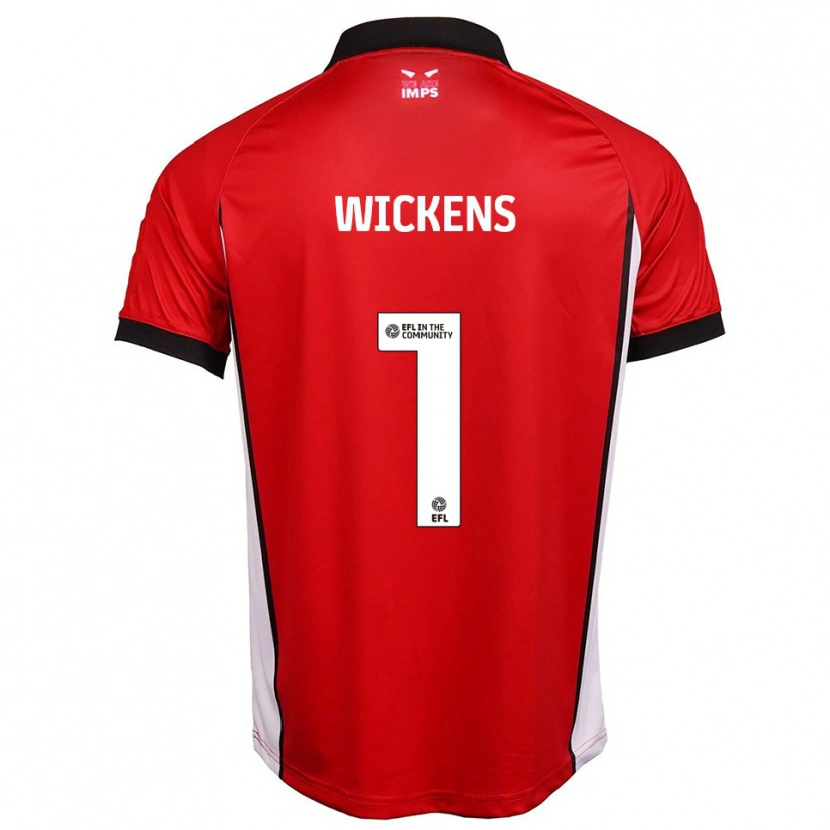 Danxen Damen George Wickens #1 Rot Weiß Heimtrikot Trikot 2025/26 T-Shirt Österreich