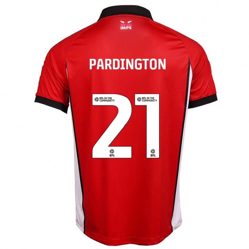 Danxen Damen Jamie Pardington #21 Rot Weiß Heimtrikot Trikot 2025/26 T-Shirt Österreich
