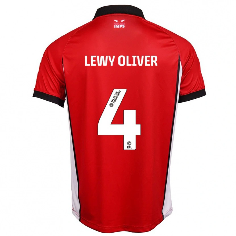 Danxen Damen Lewy Oliver #4 Rot Weiß Heimtrikot Trikot 2025/26 T-Shirt Österreich