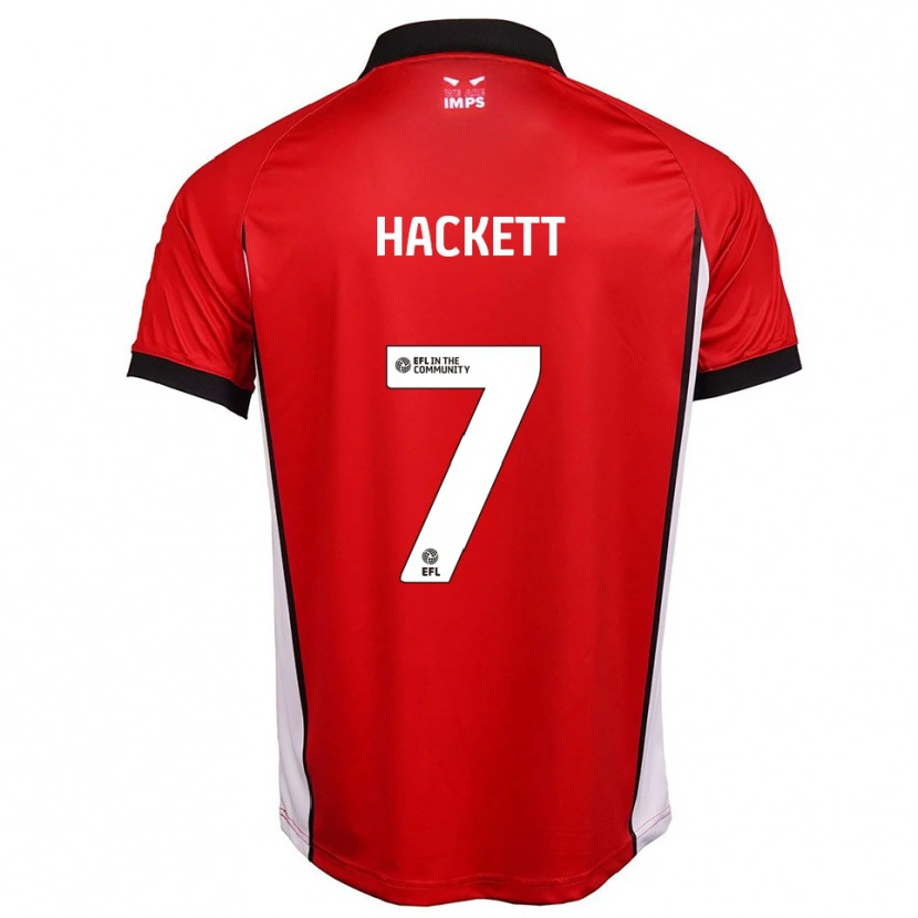 Danxen Damen Reeco Hackett #7 Rot Weiß Heimtrikot Trikot 2025/26 T-Shirt Österreich