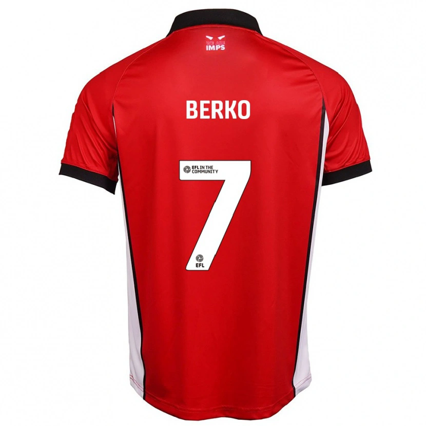 Danxen Damen Russell Berko #7 Rot Weiß Heimtrikot Trikot 2025/26 T-Shirt Österreich