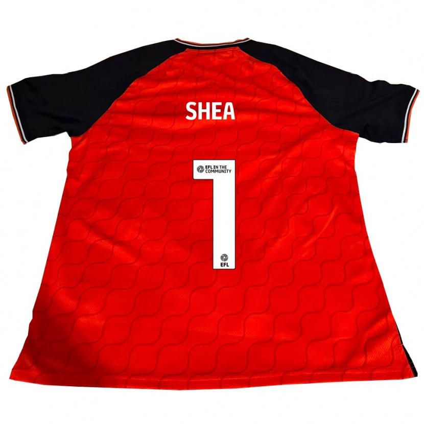 Danxen Damen James Shea #1 Orange Schwarz Weiß Heimtrikot Trikot 2025/26 T-Shirt Österreich