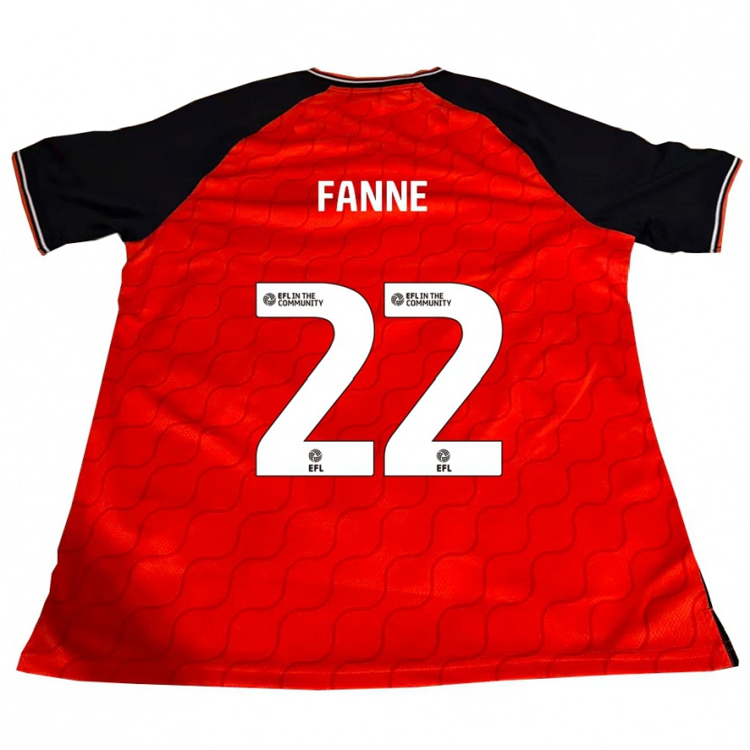 Danxen Damen Lamine Fanne #22 Orange Schwarz Weiß Heimtrikot Trikot 2025/26 T-Shirt Österreich