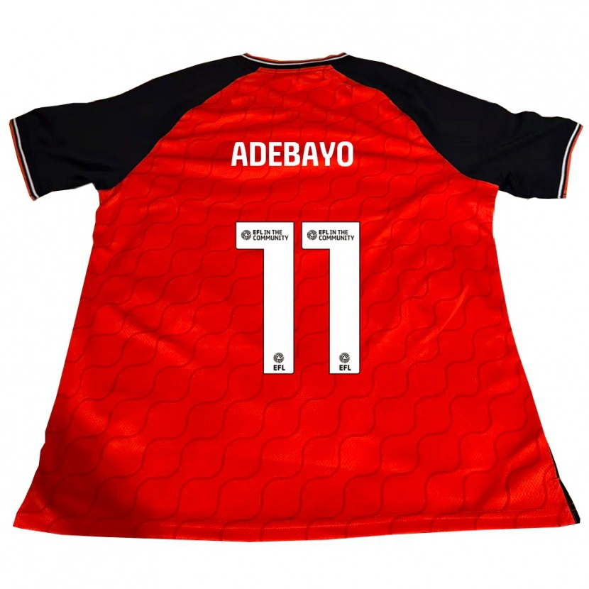 Danxen Damen Elijah Adebayo #11 Orange Schwarz Weiß Heimtrikot Trikot 2025/26 T-Shirt Österreich