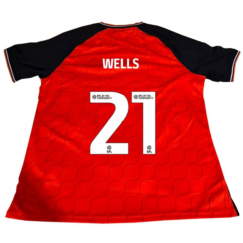 Danxen Damen Nahki Wells #21 Orange Schwarz Weiß Heimtrikot Trikot 2025/26 T-Shirt Österreich