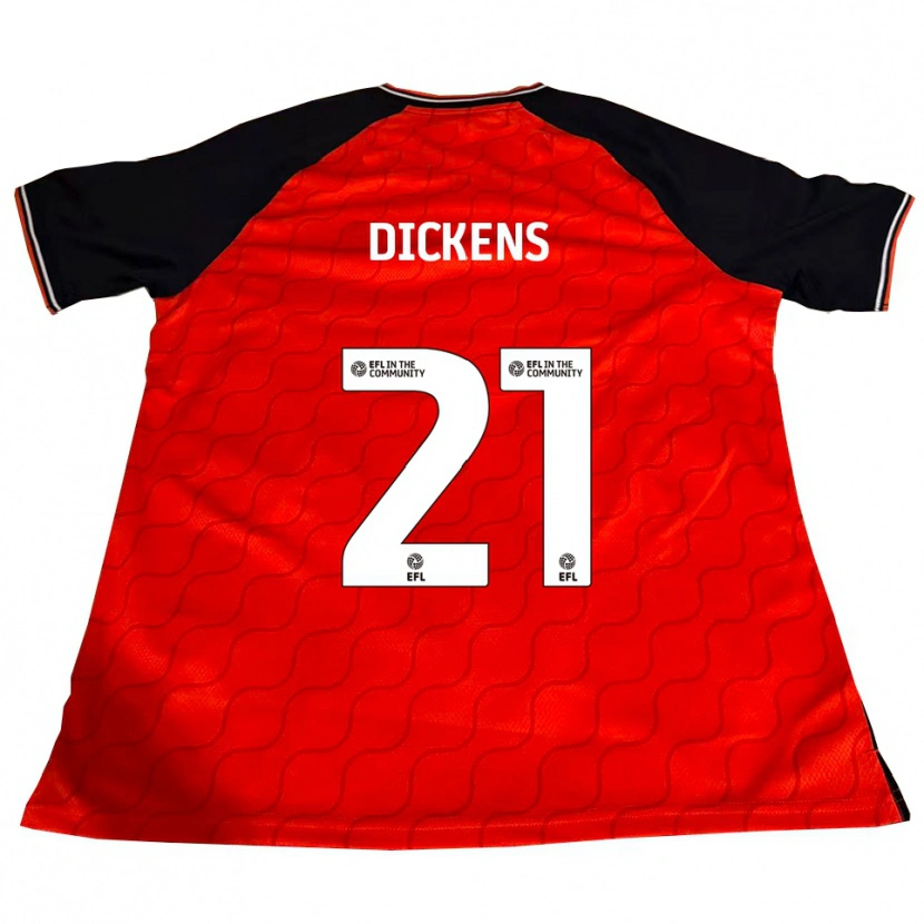 Danxen Damen Andie Dickens #21 Orange Schwarz Weiß Heimtrikot Trikot 2025/26 T-Shirt Österreich