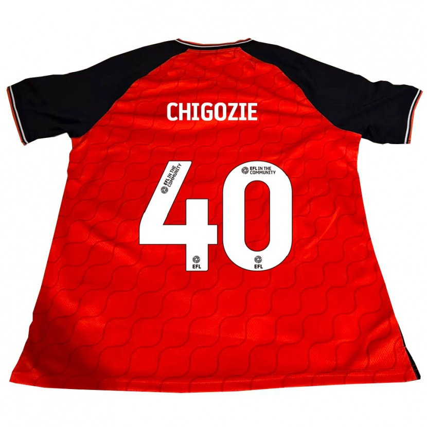 Danxen Damen Christian Chigozie #40 Orange Schwarz Weiß Heimtrikot Trikot 2025/26 T-Shirt Österreich