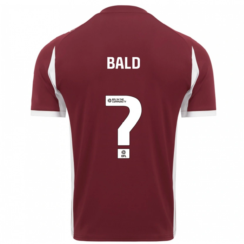 Danxen Damen Marcus Bald #0 Burgunderrot Weiß Heimtrikot Trikot 2025/26 T-Shirt Österreich