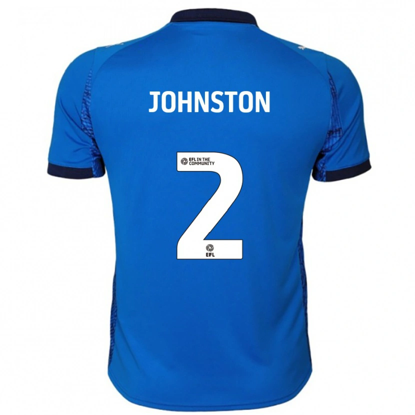 Danxen Damen Carl Johnston #2 Blau Weiß Heimtrikot Trikot 2025/26 T-Shirt Österreich