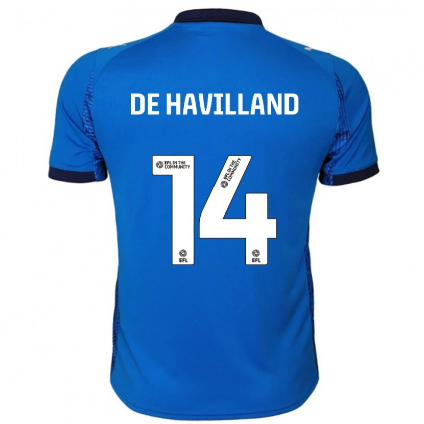 Danxen Damen Ryan De Havilland #14 Blau Weiß Heimtrikot Trikot 2025/26 T-Shirt Österreich