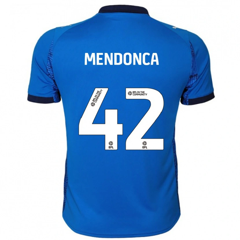 Danxen Damen Lucca Mendonca #42 Blau Weiß Heimtrikot Trikot 2025/26 T-Shirt Österreich