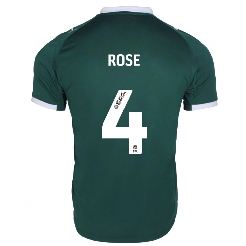 Danxen Damen Jemma Rose #4 Grün Weiß Heimtrikot Trikot 2025/26 T-Shirt Österreich