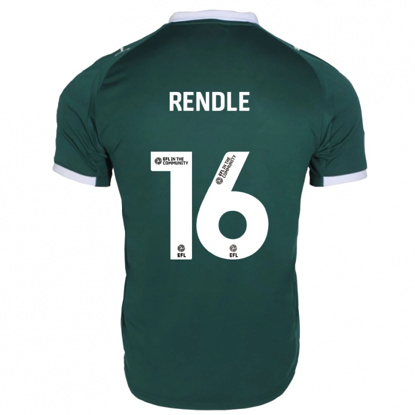 Danxen Damen Jared Rendle #16 Grün Weiß Heimtrikot Trikot 2025/26 T-Shirt Österreich