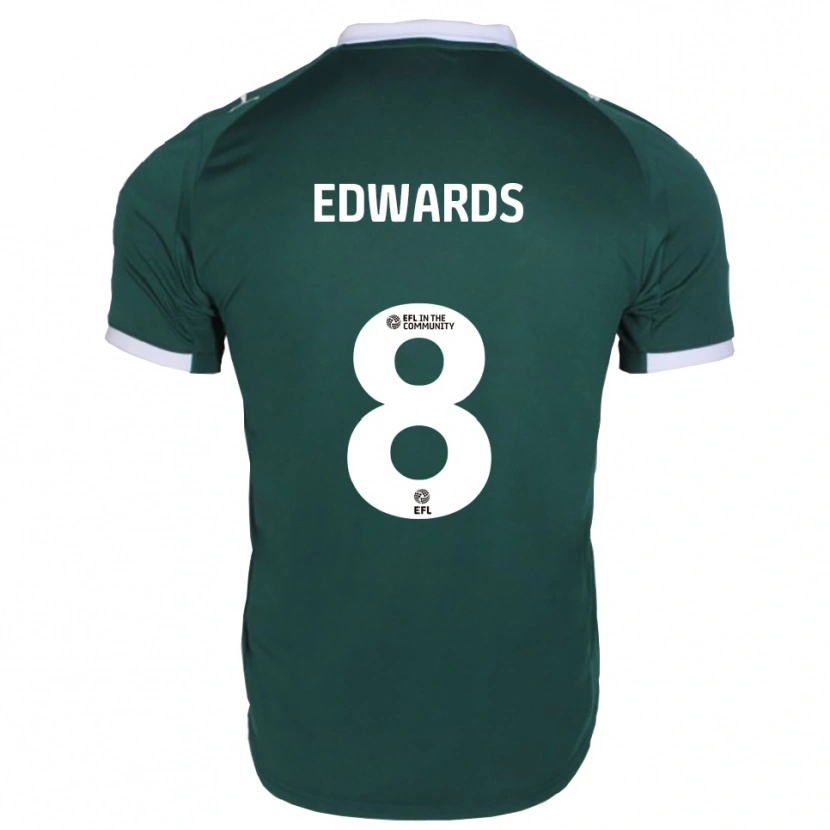 Danxen Damen Joe Edwards #8 Grün Weiß Heimtrikot Trikot 2025/26 T-Shirt Österreich