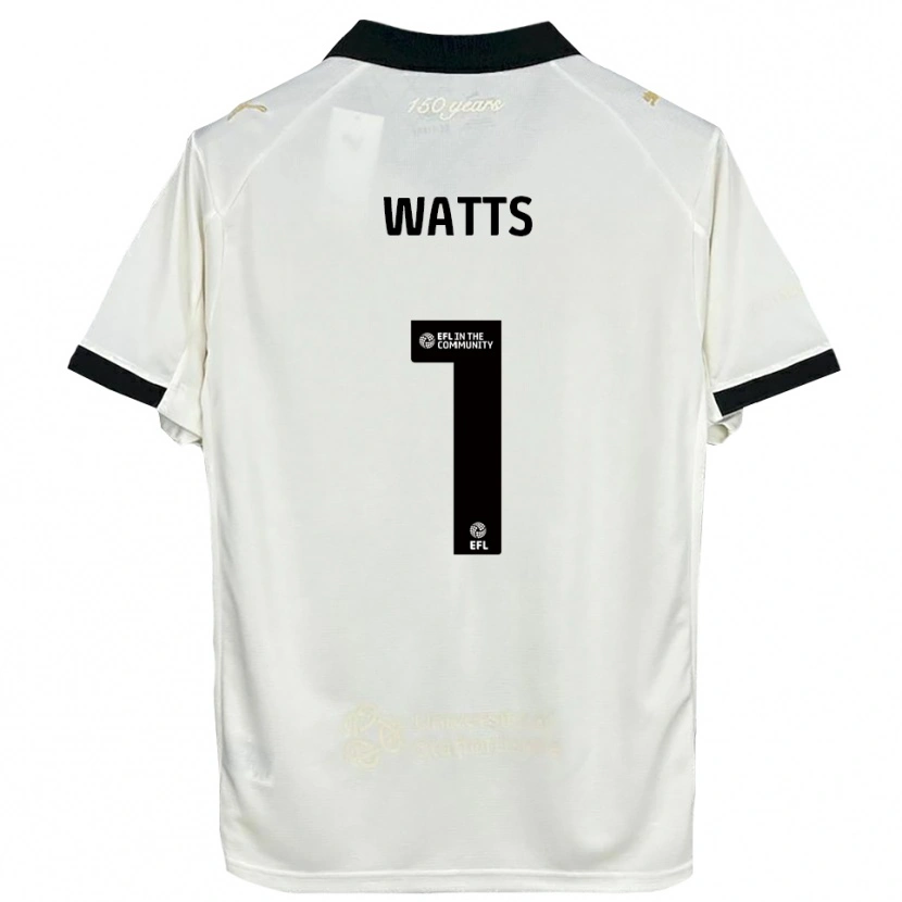 Danxen Damen Connie Watts #1 Cremeweiß Schwarz Heimtrikot Trikot 2025/26 T-Shirt Österreich