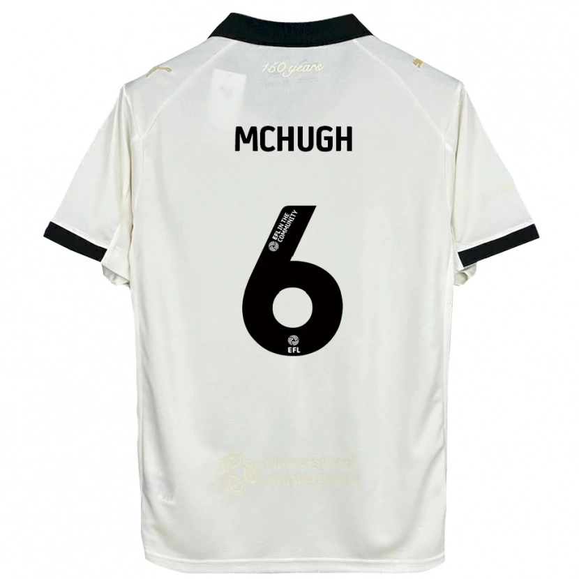 Danxen Damen Sian Mchugh #6 Cremeweiß Schwarz Heimtrikot Trikot 2025/26 T-Shirt Österreich