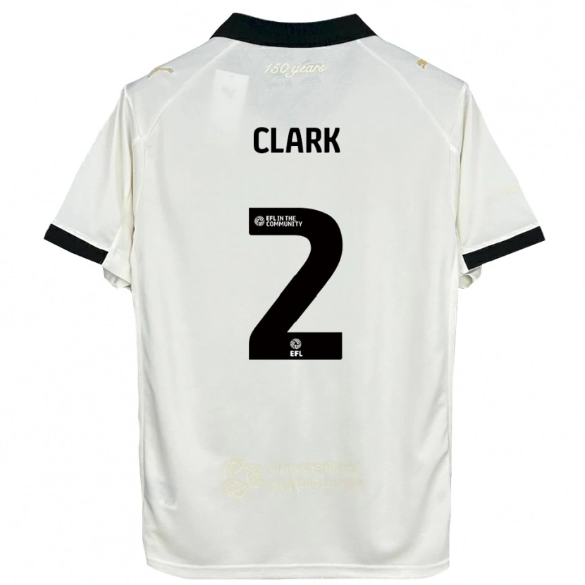 Danxen Damen Mitch Clark #2 Cremeweiß Schwarz Heimtrikot Trikot 2025/26 T-Shirt Österreich