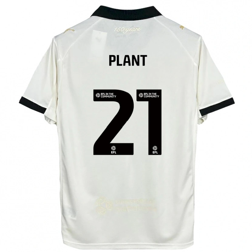 Danxen Damen James Plant #21 Cremeweiß Schwarz Heimtrikot Trikot 2025/26 T-Shirt Österreich
