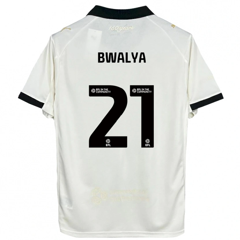 Danxen Damen Sophie Bwalya #21 Cremeweiß Schwarz Heimtrikot Trikot 2025/26 T-Shirt Österreich
