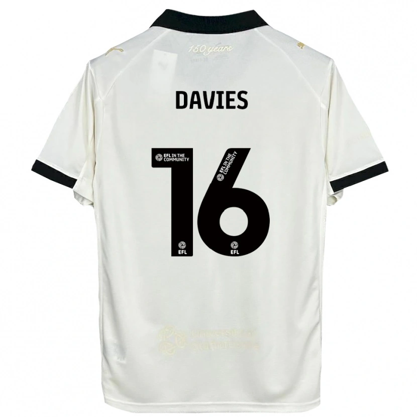 Danxen Damen Cassie Davies #16 Cremeweiß Schwarz Heimtrikot Trikot 2025/26 T-Shirt Österreich