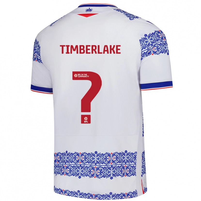 Danxen Damen Jack Timberlake #0 Weiß Blau Heimtrikot Trikot 2025/26 T-Shirt Österreich