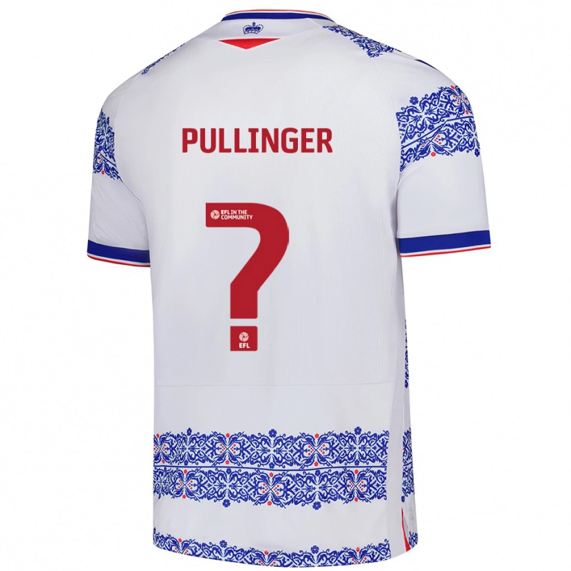 Danxen Damen Matthew Pullinger #0 Weiß Blau Heimtrikot Trikot 2025/26 T-Shirt Österreich