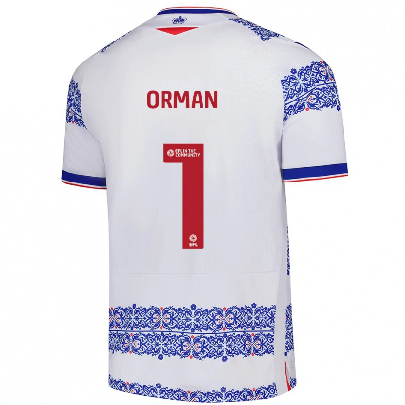 Danxen Damen Emily Orman #1 Weiß Blau Heimtrikot Trikot 2025/26 T-Shirt Österreich