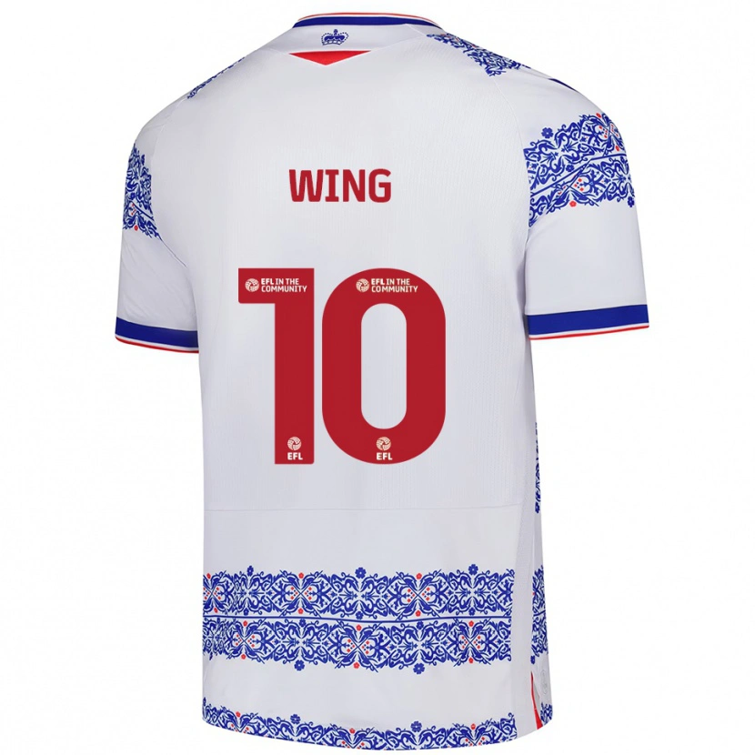 Danxen Damen Lewis Wing #10 Weiß Blau Heimtrikot Trikot 2025/26 T-Shirt Österreich