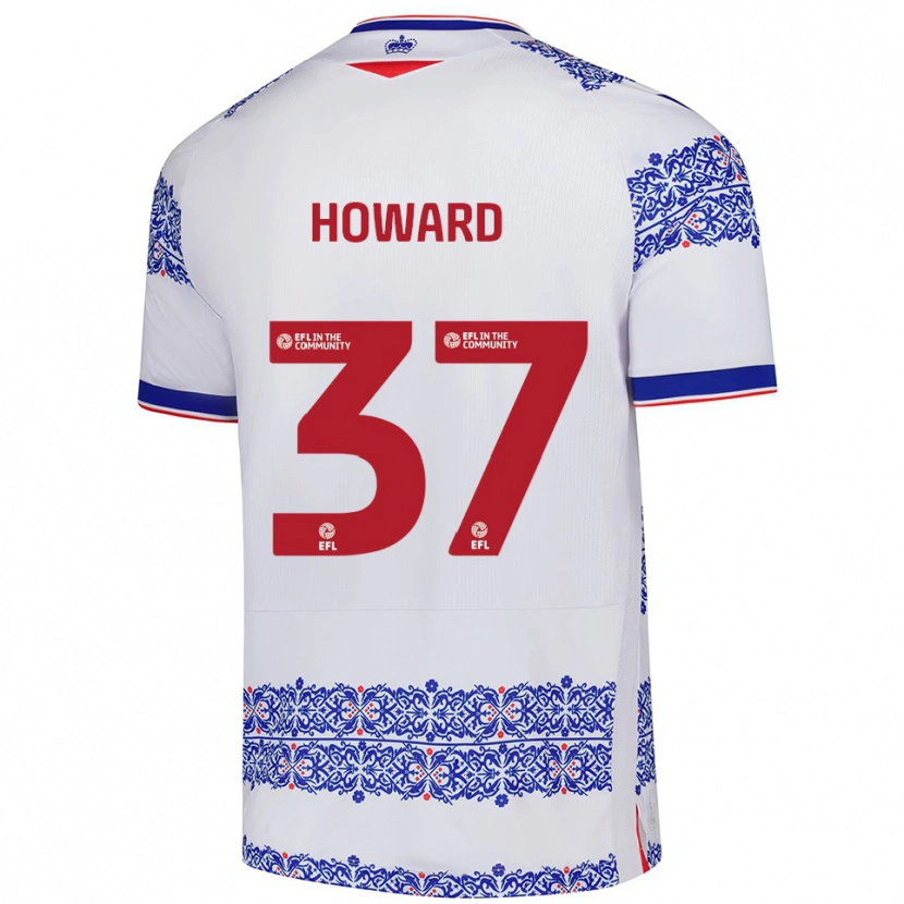 Danxen Damen Luke Howard #37 Weiß Blau Heimtrikot Trikot 2025/26 T-Shirt Österreich