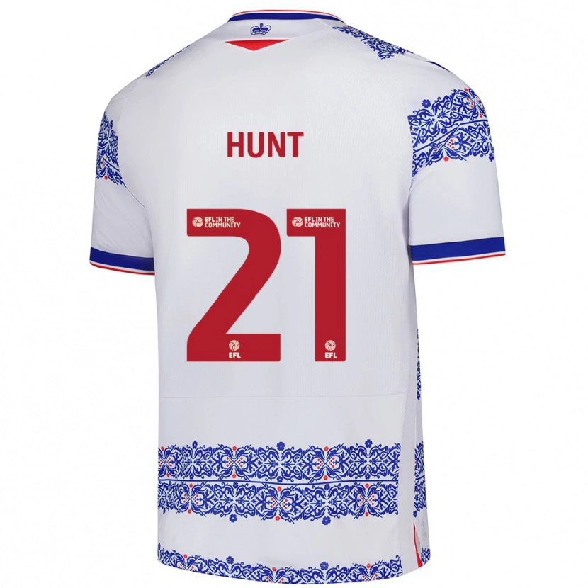 Danxen Damen Mae Hunt #21 Weiß Blau Heimtrikot Trikot 2025/26 T-Shirt Österreich