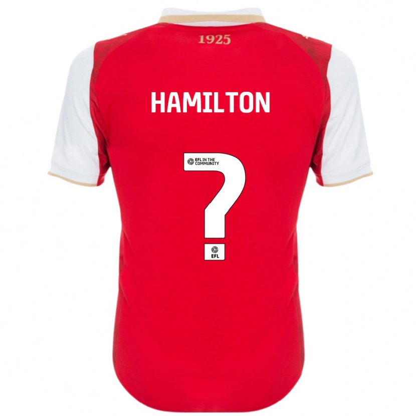 Danxen Damen Bailey Hamilton #0 Rot Weiß Heimtrikot Trikot 2025/26 T-Shirt Österreich